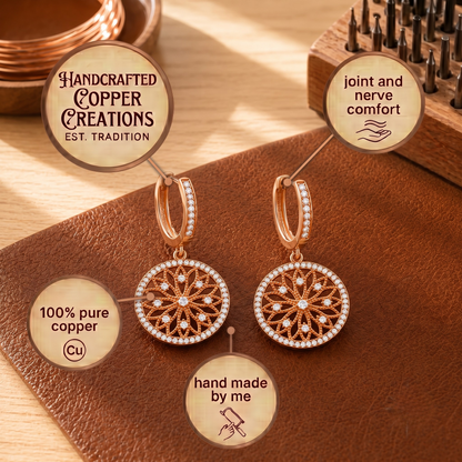 RAMINA · Mandala · Earrings