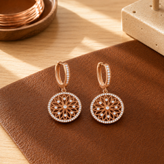 RAMINA · Mandala · Earrings