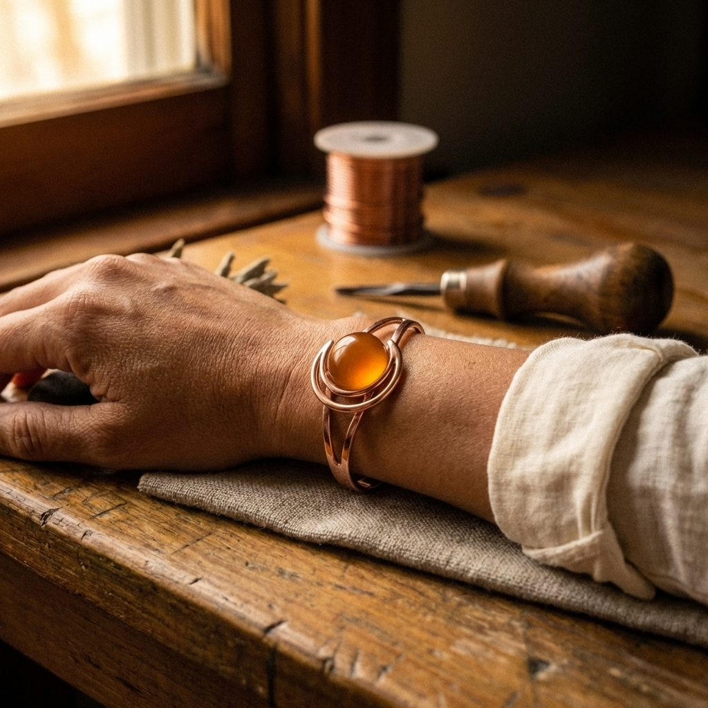 RAMINA · Sfera Arancio · Armband