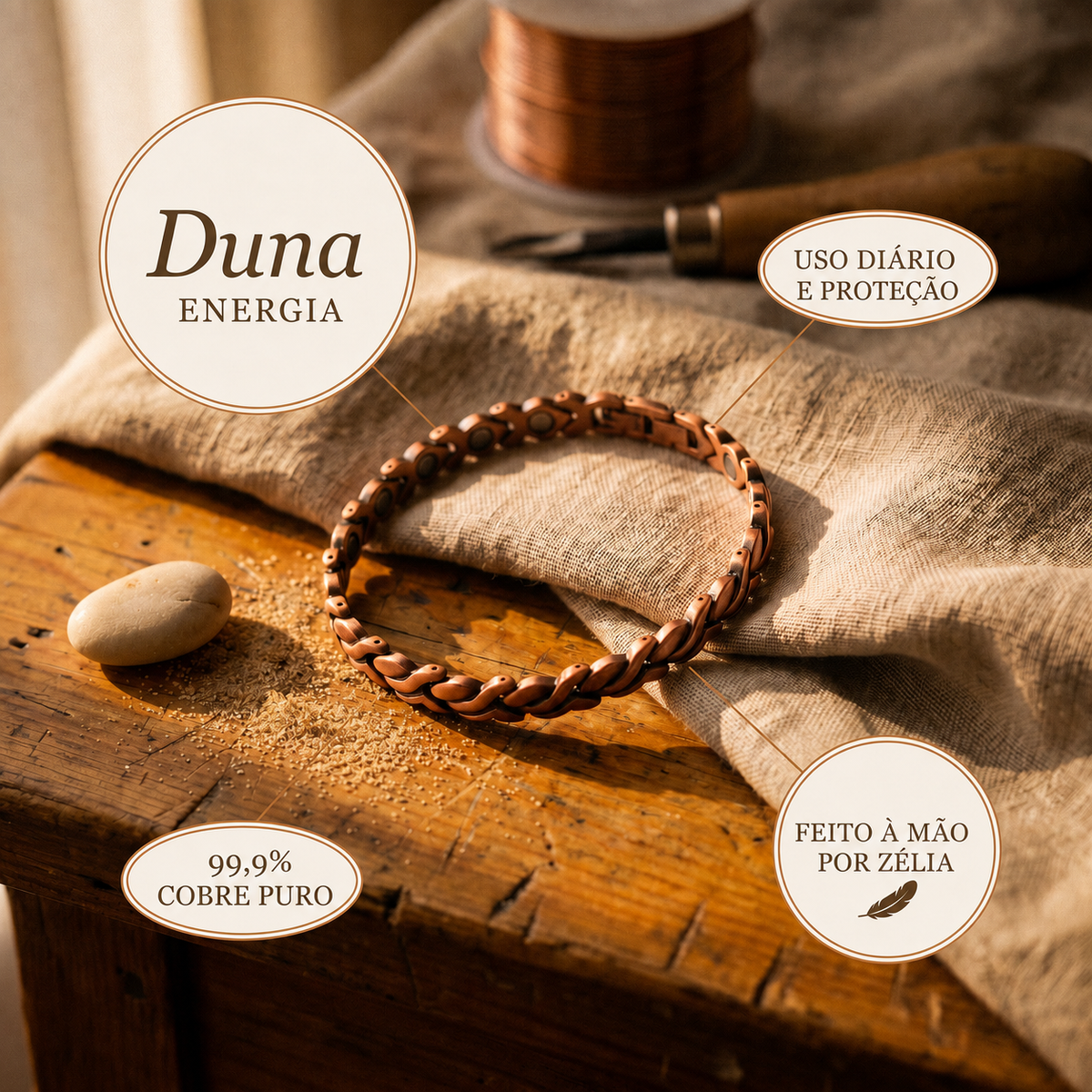 RAMINA · Duna · Anklet