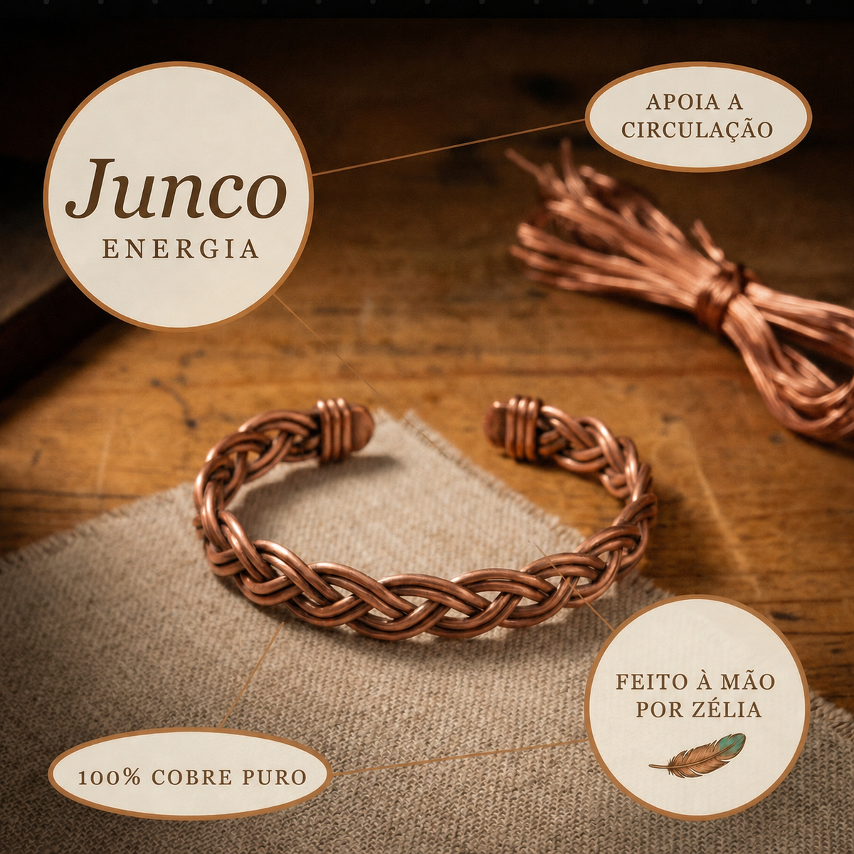 RAMINA · Giunco · Fußkettchen